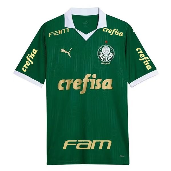 SE Palmeiras Soccer Jersey Home Shirt Full Sponsor 2024-25