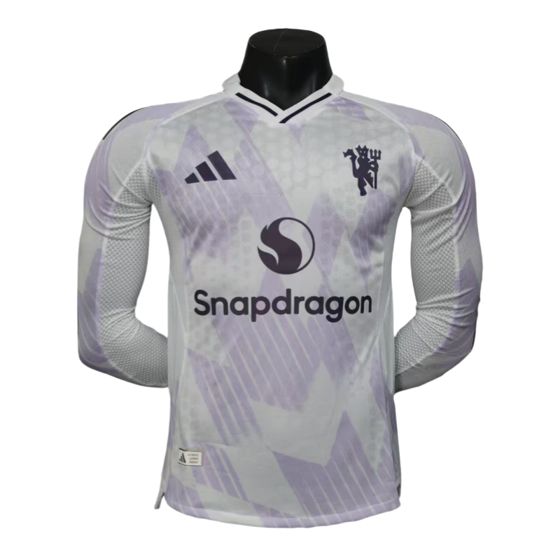 162cf765 Manchester United Away Long sleeve Football shirt 2025-2026 Player Version - Image 1