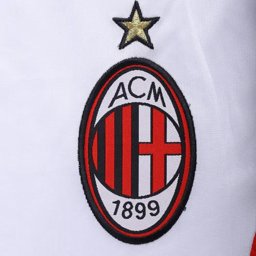 2006-07 AC Milan Ronaldo #99 Kakà #22 Maldini #3 Pirlo #21 UCL Final Retro Jersey Visitante Replica 4