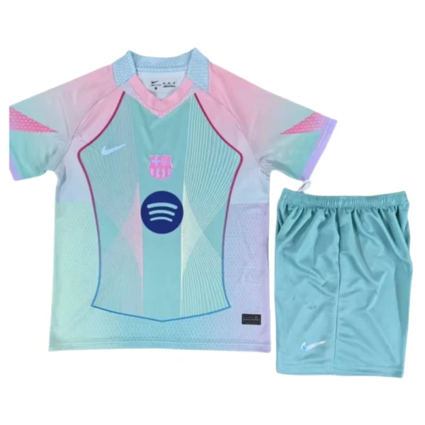 kids Barcelona Special Edition Kits Jersey+Shorts 25-26