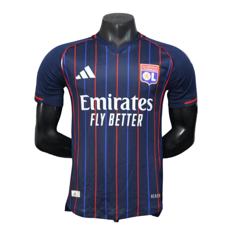 2025-26 olympique Lyonnais away football jersey – player version