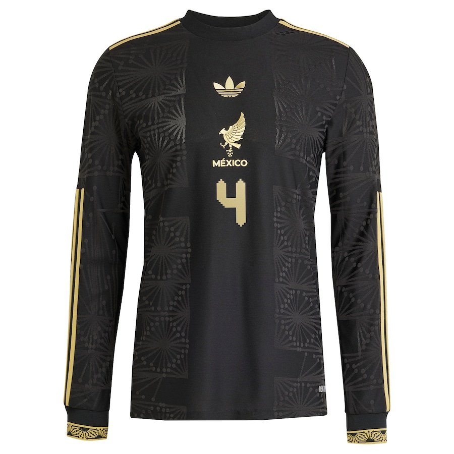 20250319221008 Mexico Shirt Soccer Third Jersey Long Sleeve Player Version 2025 - Image 1