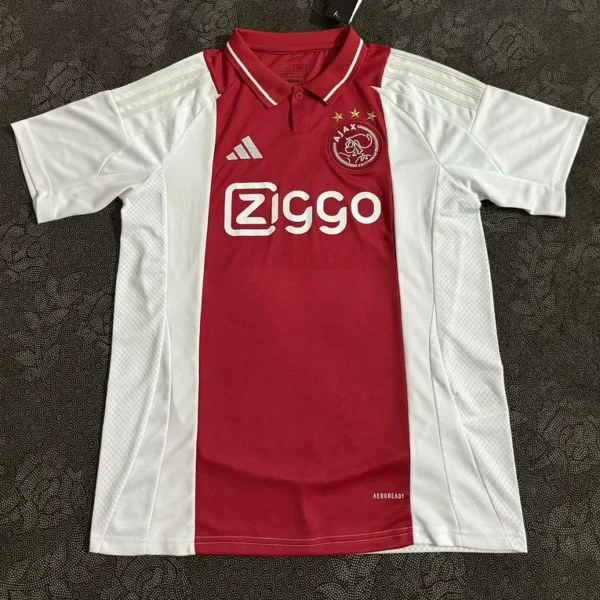 24-25 Ajax Home Soccer Jersey Fan Version