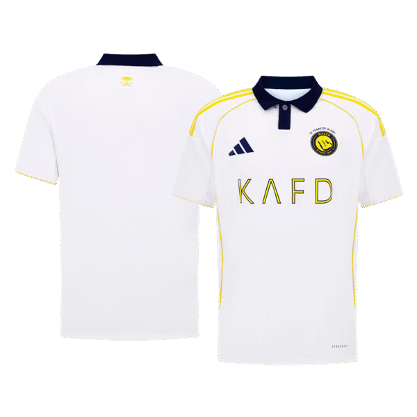 Al Nassr Soccer Jersey Third Away Shirt 2025-26