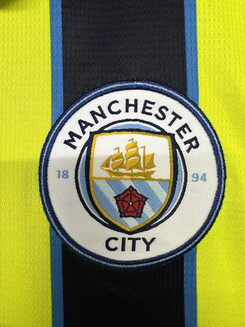 24-25 Manchester City Visitante Jersey Replica 4
