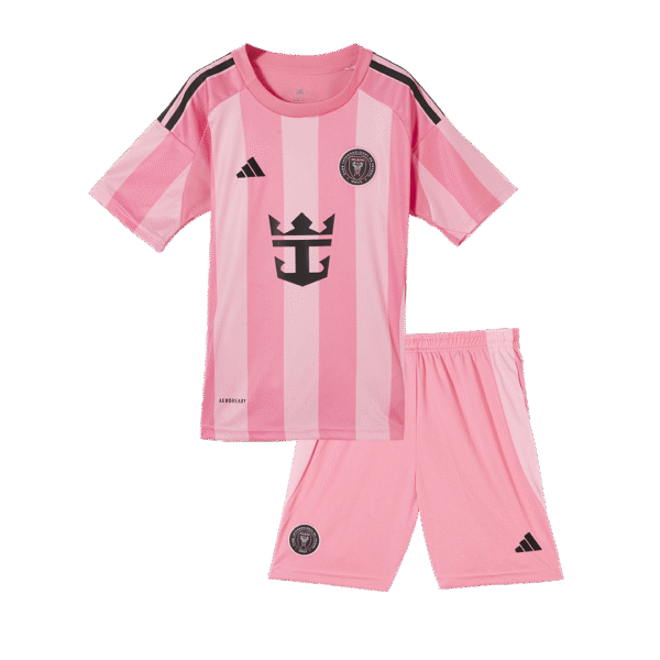 Kids Inter Miami CF Custom Home Soccer Kits 2025