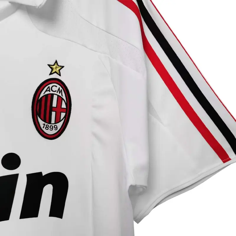 AC Milan Retro Visitante Jersey 2007/08 4