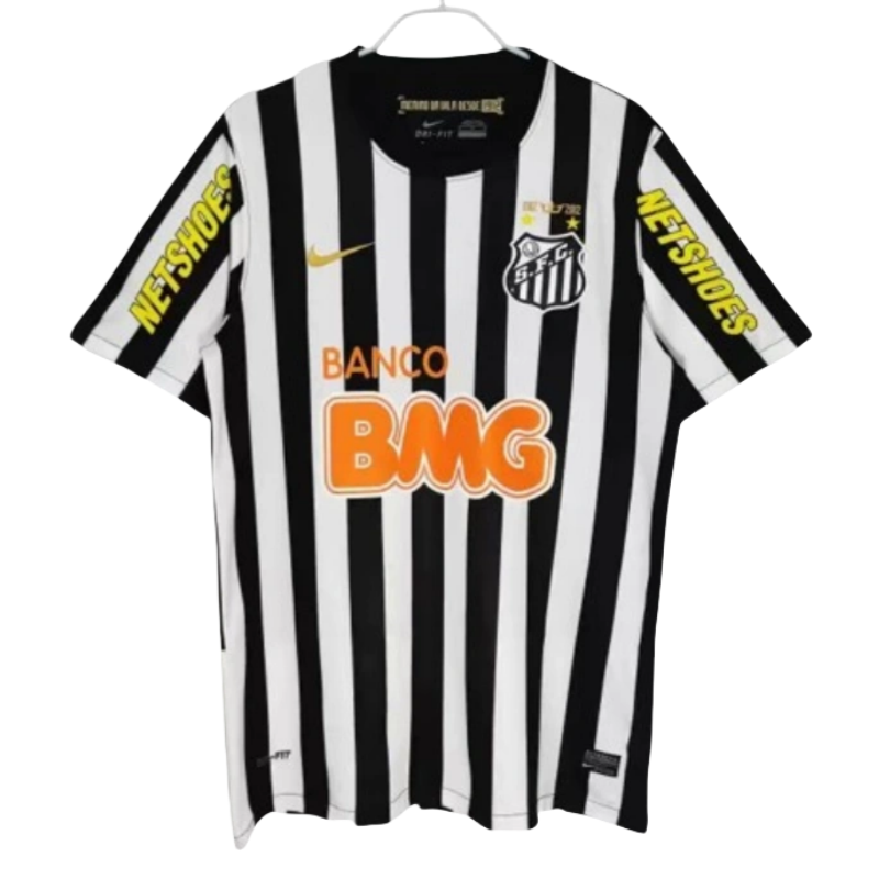 8066ab7f8d 2013 Santos away #11 Neymarjr Retro Soccer Jersey - Image 1