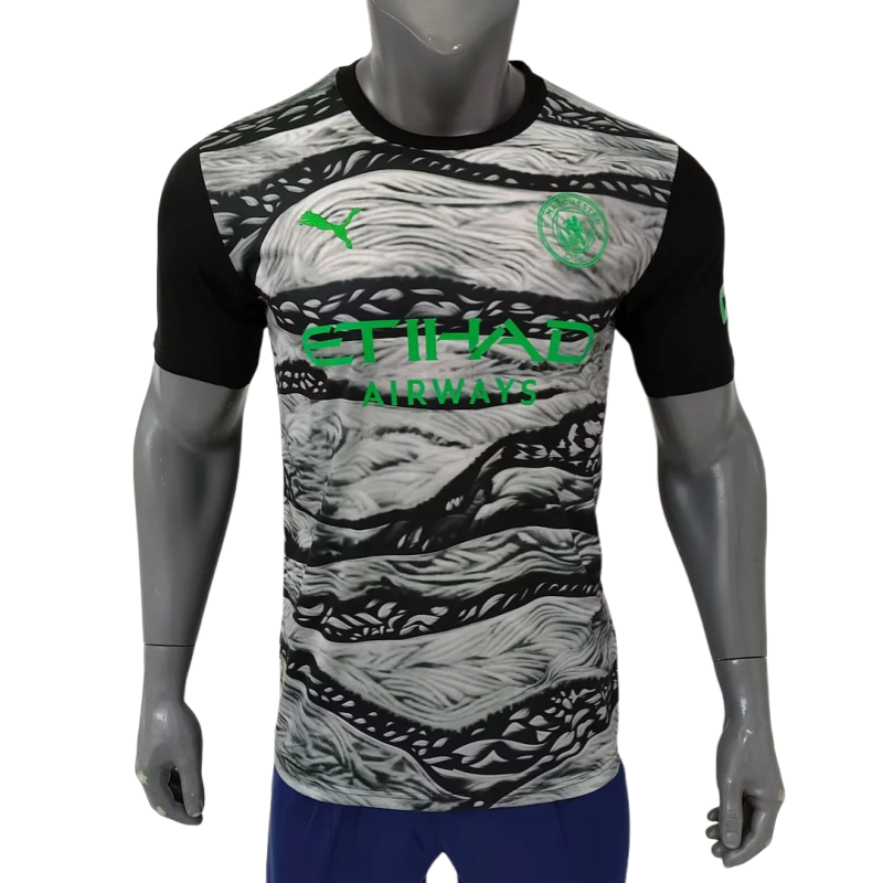 818635299a Manchester City Black And Gray Concept Version Football Jersey 2025/2026 Player Version - Image 1