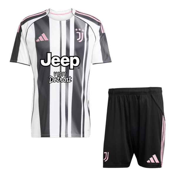 Juventus Home Soccer Uniform Kits 2025-26