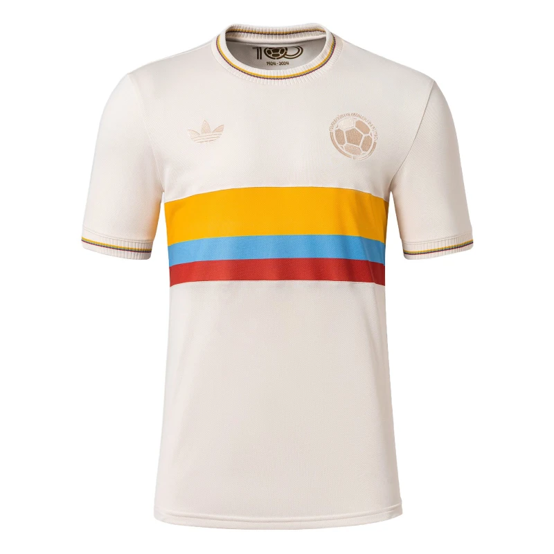 AAA-240-16 2024-25 Colombia Nation 100th Anniversary Fan Version Football Jersey - Image 1