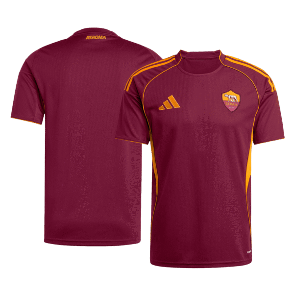 Roma Soccer Jersey Home Custom Shirt 2025-26