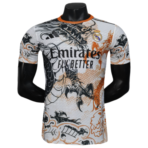 Real Madrid Dragon Special Edition Shirt Player Edition Football Jersey 25-26