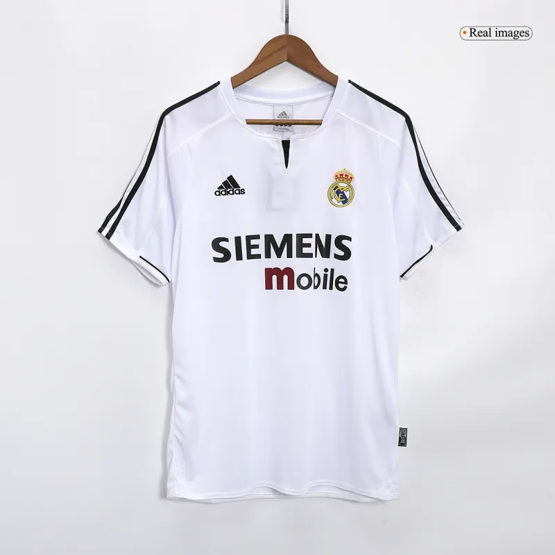 c31e82430d 2003/04 Real Madrid Retro Home Jersey - Image 1