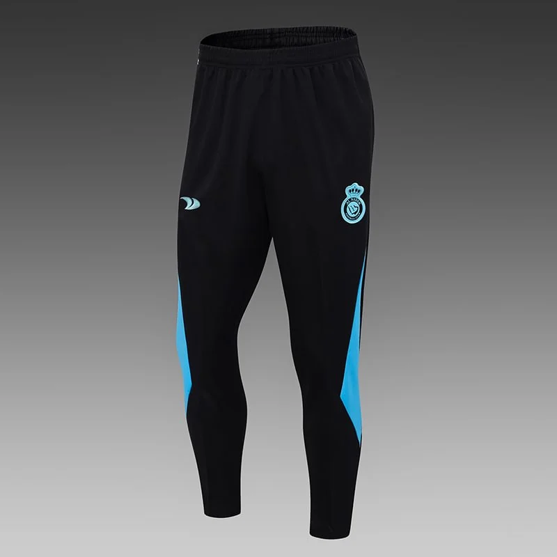 2024/2025 Al-Nassr Half-Pull Entrenamiento Suit Blue Black Futbol Playera 5