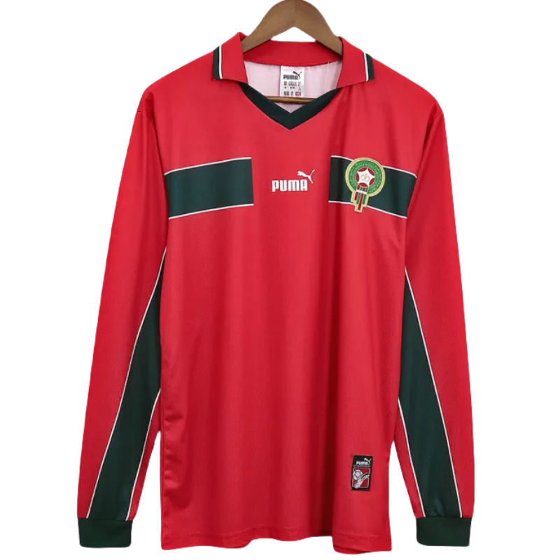 da2ec5e52c Morocco 1998 Retro Jersey Third Away Long Sleeve - Image 1