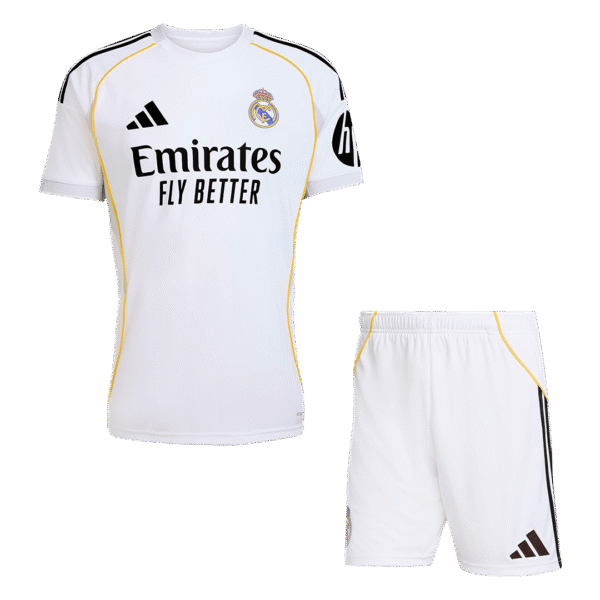 Real Madrid Home Soccer Uniform Kits 2025-26