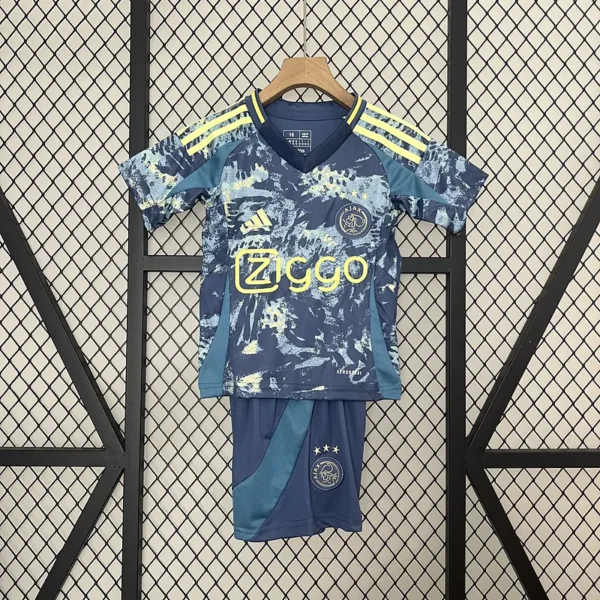 24-25 Ajax Away Kids Kit Jersey+Shorts