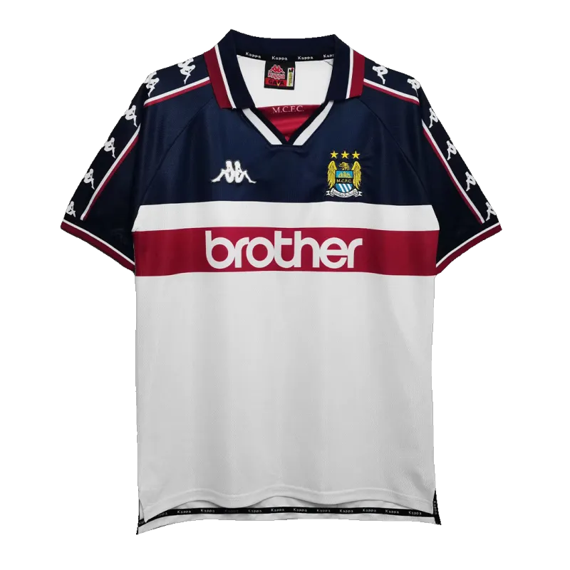 dfe00d0737 1997/98 Manchester City Retro Away Jersey - Image 1