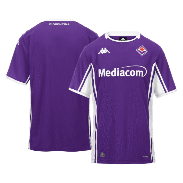 Fiorentina Soccer Jersey Home Custom Shirt 2025-26