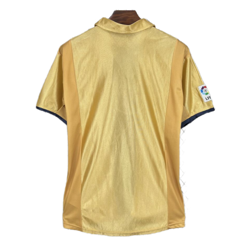 01-02 Barcelona Retro Away Soccer Shirt 2