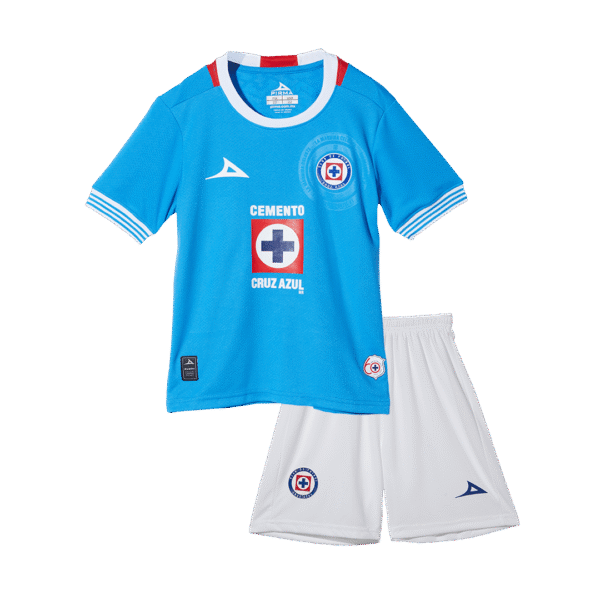 Kids Cruz Azul Home Soccer Kits 2024-25