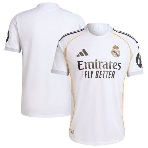 2025-26 Real Madrid Home Soccer Jersey Fan Version Shirt